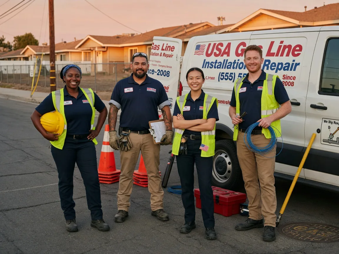 Gas Line Installation company in Poyen, AR